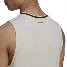 adidas Tennis-Tshirt ärmellos Primeblue (rec.-Polyester) HEAT.RDY alumina Herren